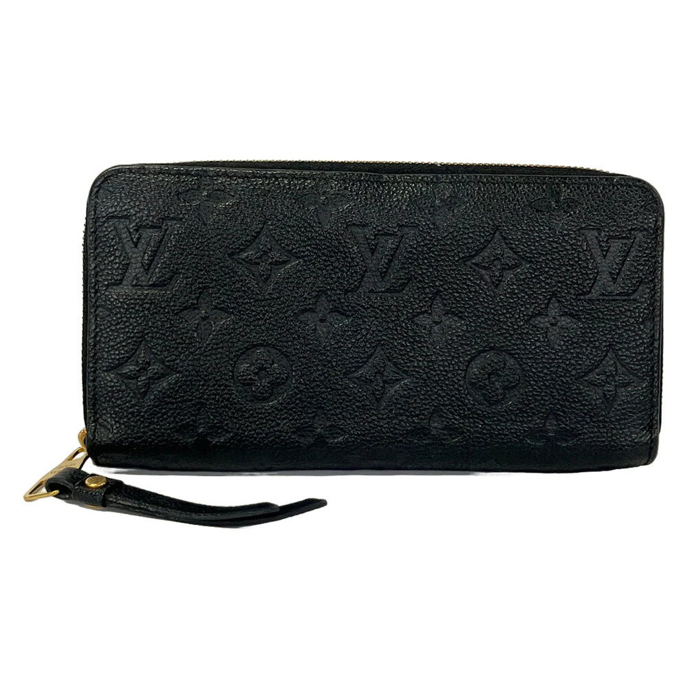 Louis Vuitton Zippy Wallet Noir #363097L71B